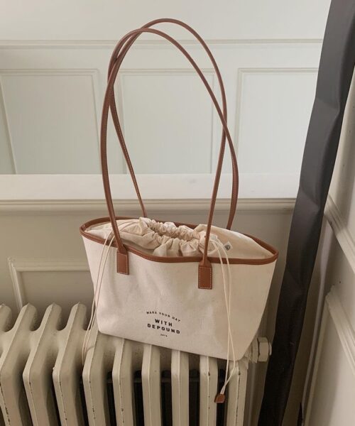 DEPOUND DAY BAG (shopper) - camel (S)