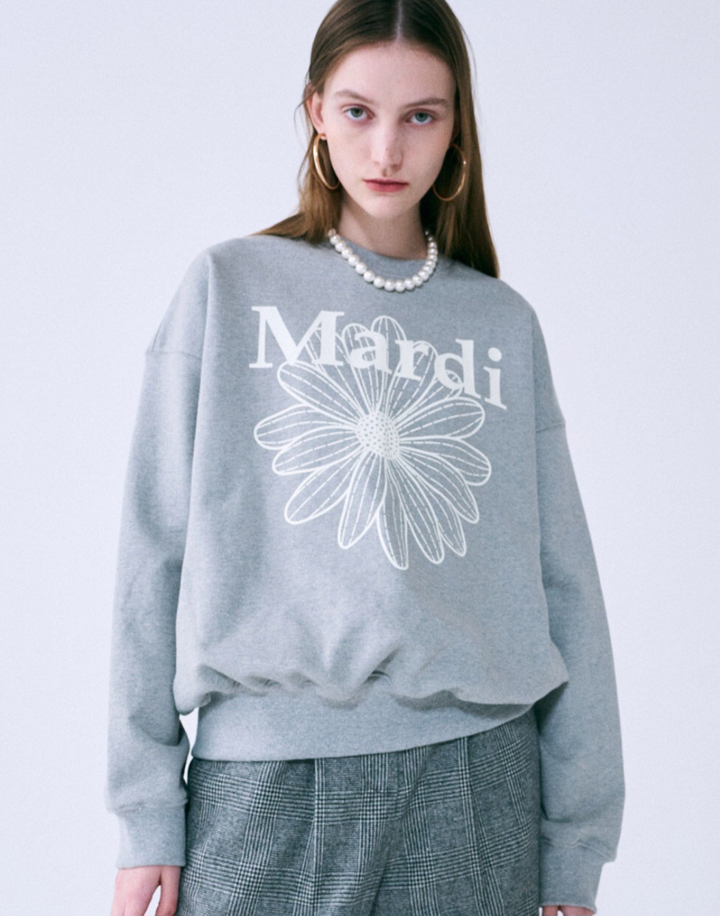 mardi mercredi SWEATSHIRT FLOWERMARDI-