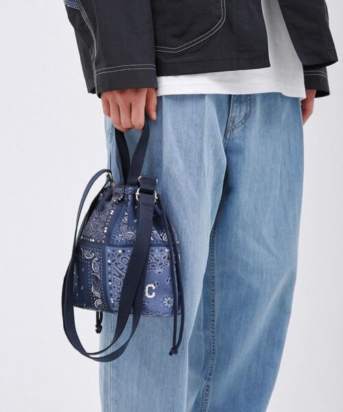 Alternative view of COVERNAT X LEE Bandana Draw String Bag