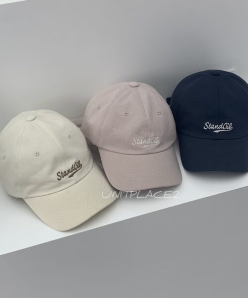 STAND OIL LOGO BALL CAP-3col