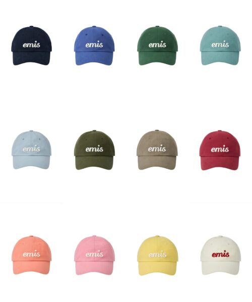 EMIS APPLIQUE BALL CAP-14col