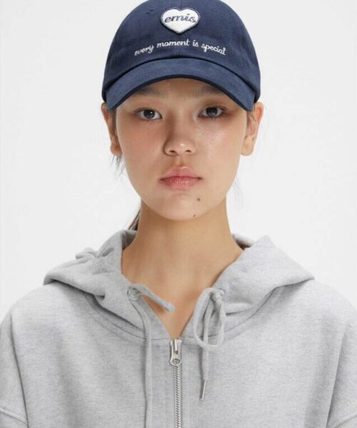 Alternative view of EMIS HEART WAPPEN BALL CAP-8col