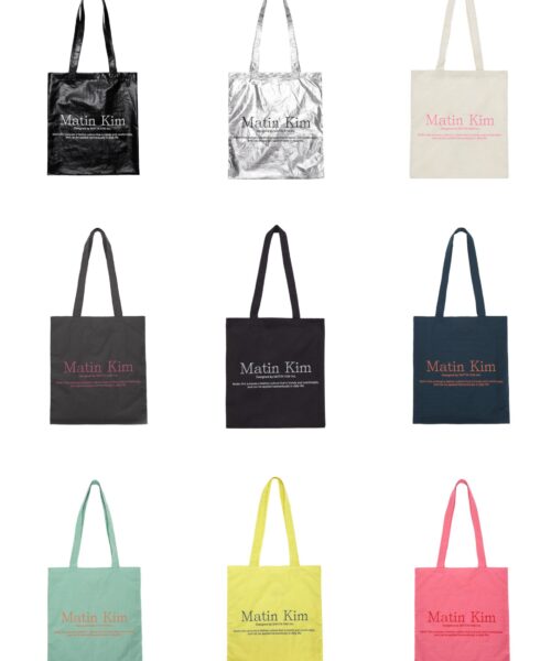 MATIN KIM POPPIN ECOBAG-9col