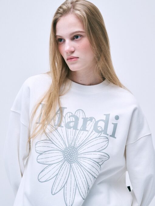 [MARDI MERCREDI代購] SWEATSHIRT FLOWERMARDI-NEW col - Image 7