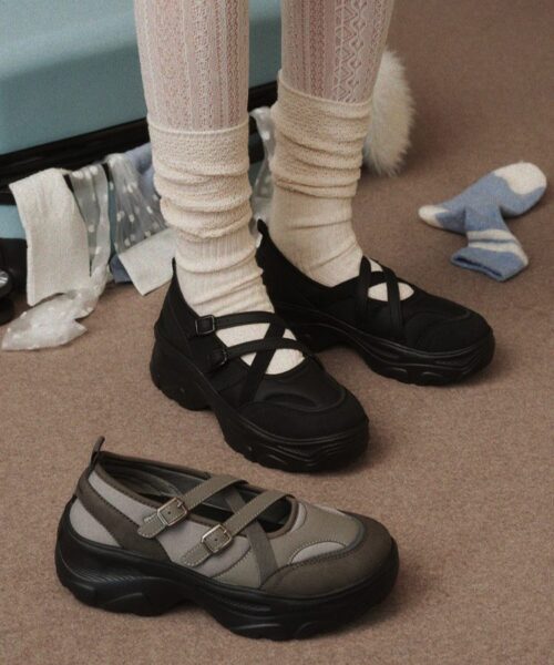 OTZ LOMITA PLATFORM BANDING SHOES-2 colors