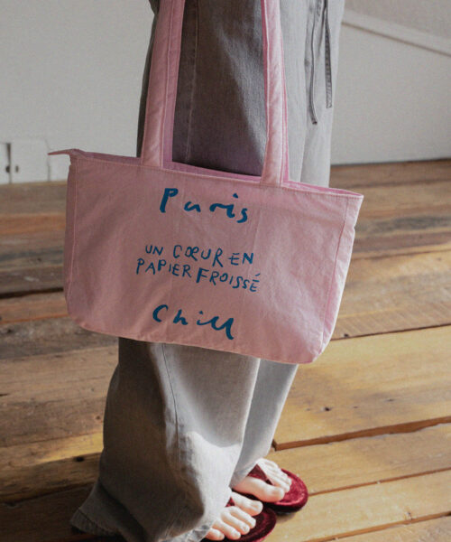 Alternative view of HOTEL827 PAPER HEART PUFFER BAG-5 colors