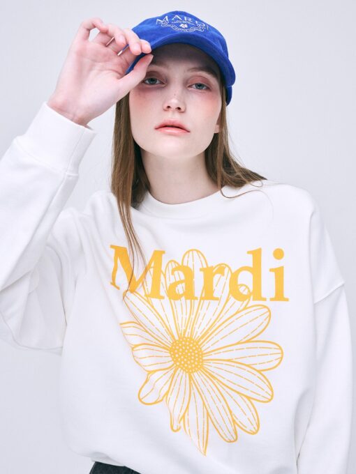 [MARDI MERCREDI代購] SWEATSHIRT FLOWERMARDI-NEW col - Image 5