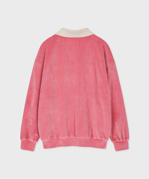 FALLETT VELOUR COLLAR SWEATSHIRT-2col - Image 7