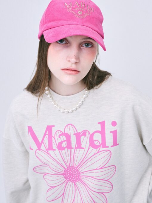 [MARDI MERCREDI代購] SWEATSHIRT FLOWERMARDI-NEW col - Image 3