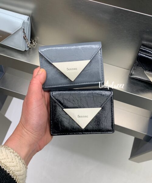 FENNEC CRINKLE TRIANGLE TRIPLE WALLET-11col