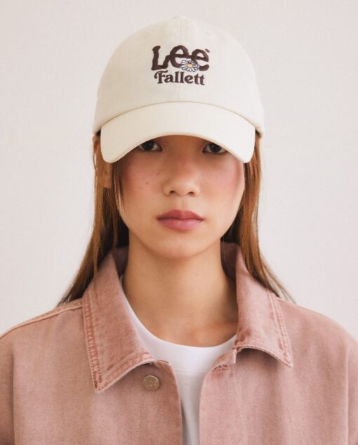 FALLETT X LEE SUN FLOWER LOGO BALL CAP-2col