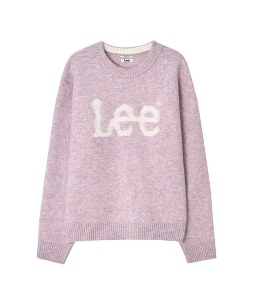 LEE BOUCLE BIG LOGO TWITCH LOGO KNIT-5col - Image 13