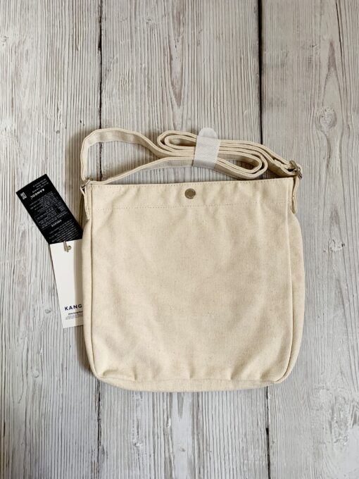 KANGOL ECO CROSS BAG-IVORY - Image 3