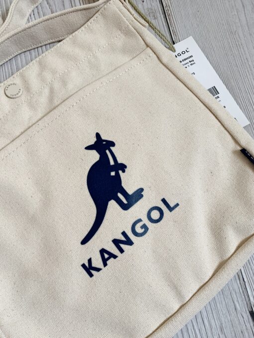 KANGOL ECO CROSS BAG-IVORY - Image 2