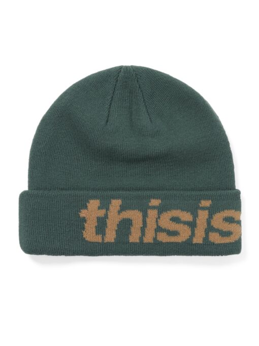 thisisneverthat HSP-Logo Big Cuff Beanie - Image 4