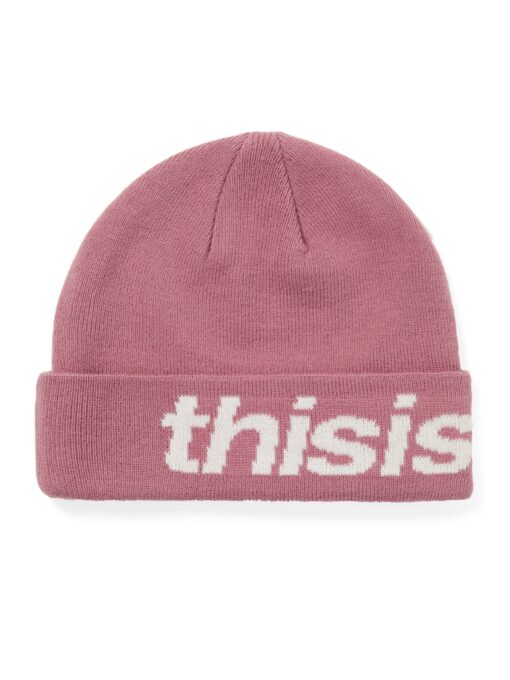 thisisneverthat HSP-Logo Big Cuff Beanie - Image 5