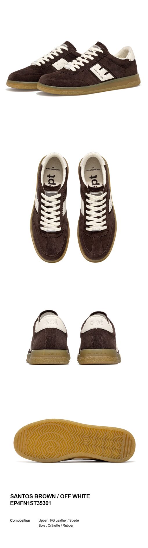 EPT SANTOS-BROWN/OFF WHITE - Image 2