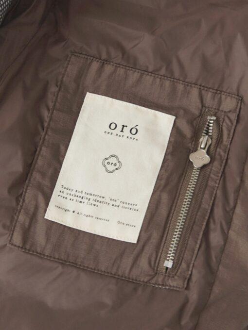 ORO WARM AIRY CROP PUFFER PADDING-5col - Image 17