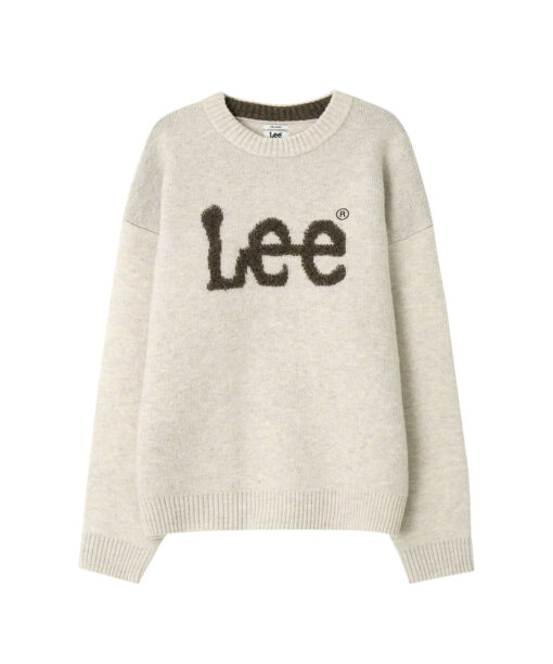 LEE BOUCLE BIG LOGO TWITCH LOGO KNIT-5col - Image 7