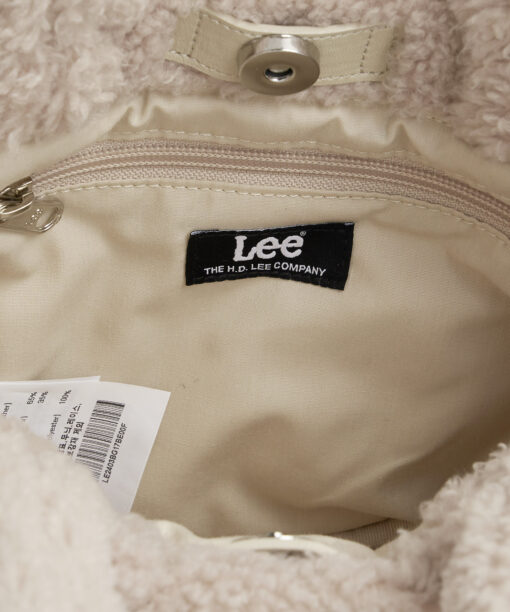 LEE FLEECE SQUARE TWO WAY TOTE BAG - Image 10