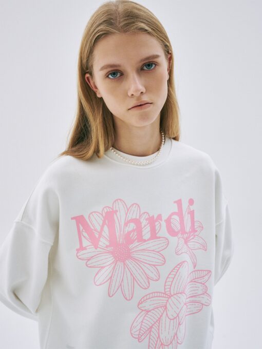 MARDI MERCREDI SWEATSHIRT TRIPLE FLOWER - Image 3