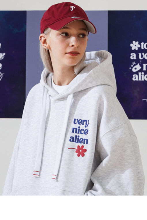 TWN FLOWERVERY HOODIE-3col - Image 2