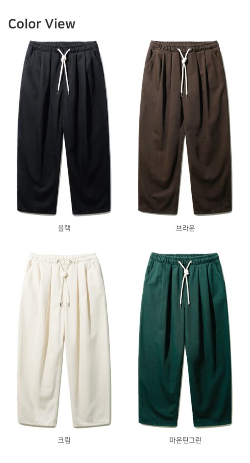 TWN BANTER WAHING COTTON PANTS-3col - Image 10