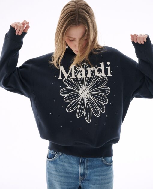 MARDI MERCREDI SWEATSHIRT FLOWERMARDI NEEDLEWORK - Image 9