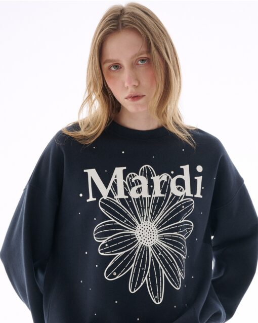 MARDI MERCREDI SWEATSHIRT FLOWERMARDI NEEDLEWORK - Image 8