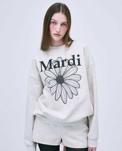 MARDI MERCREDI SWEATSHIRT FLOWERMARDI NEEDLEWORK - Image 4