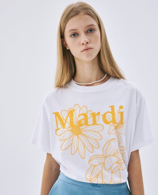 MARDI MERCREDI TSHIRT TRIPLE FLOWER