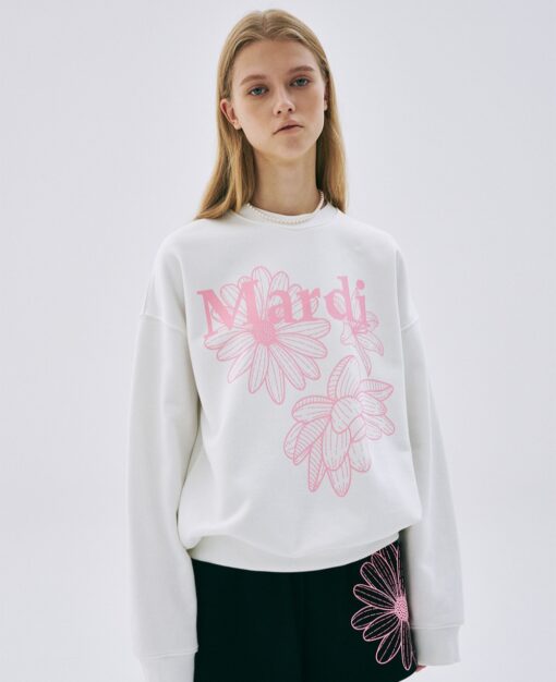 MARDI MERCREDI SWEATSHIRT TRIPLE FLOWER - Image 9