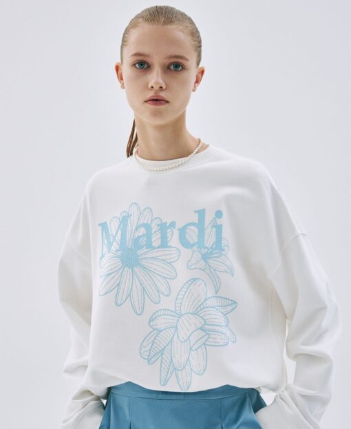 MARDI MERCREDI SWEATSHIRT TRIPLE FLOWER - Image 4