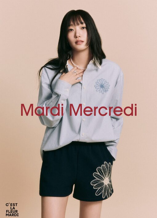 MARDI MERCREDI OXFORD SHIRT STRIPE-2col - Image 3