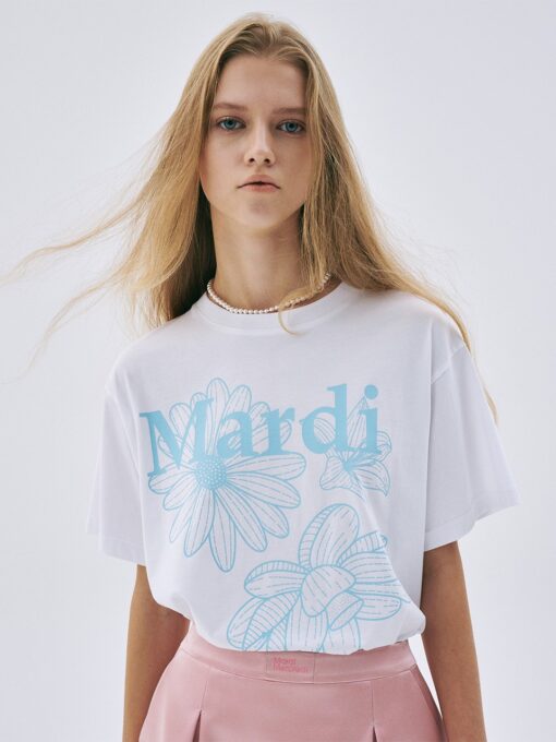 MARDI MERCREDI TSHIRT TRIPLE FLOWER - Image 3