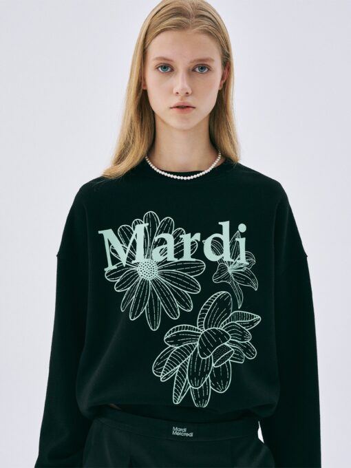 MARDI MERCREDI SWEATSHIRT TRIPLE FLOWER - Image 5