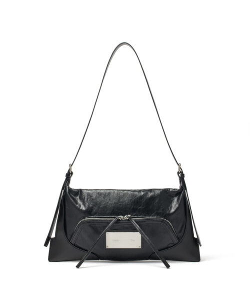 Alternative view of MATIN KIM TWO WAY STRAP SQUARE MINI BAG