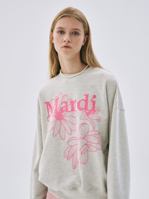 MARDI MERCREDI SWEATSHIRT TRIPLE FLOWER - Image 6