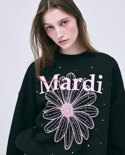 MARDI MERCREDI SWEATSHIRT FLOWERMARDI NEEDLEWORK - Image 7