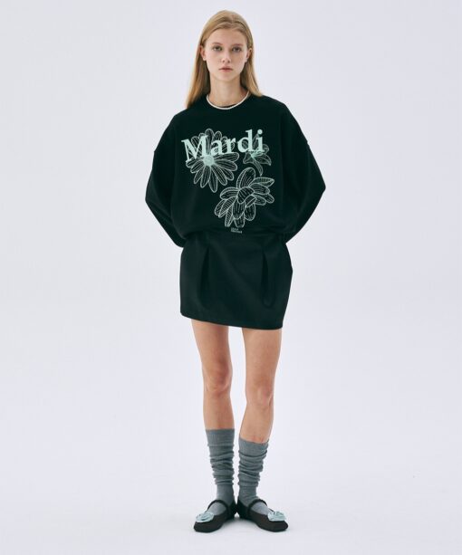 MARDI MERCREDI SWEATSHIRT TRIPLE FLOWER - Image 11