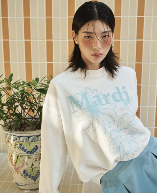 MARDI MERCREDI SWEATSHIRT TRIPLE FLOWER - Image 10