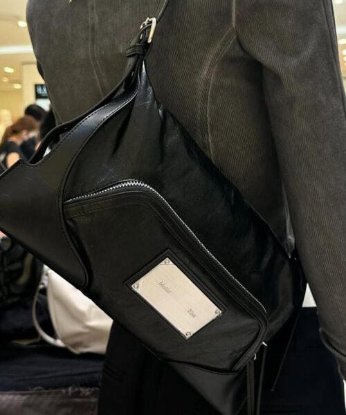 MATIN KIM TWO WAY STRAP SQUARE MINI BAG