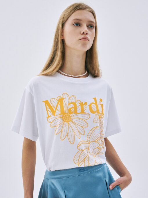 MARDI MERCREDI TSHIRT TRIPLE FLOWER - Image 5