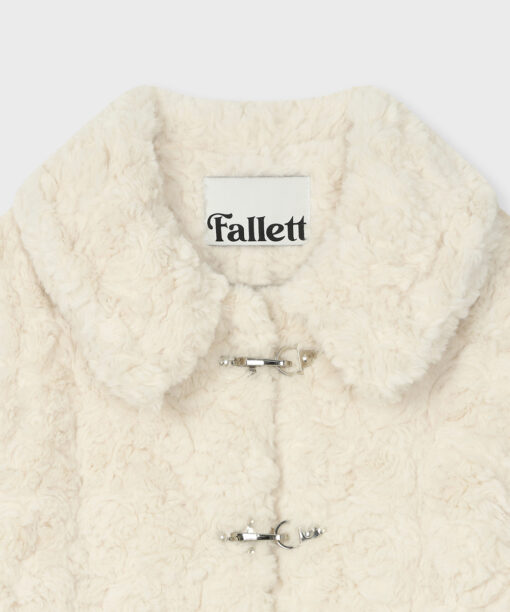 FALLETT ECO FUR DUFFLE JACKET-2col - Image 9