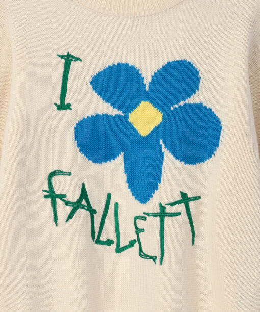 FALLETT DRAWING FLOWER KNIT-4col - Image 11