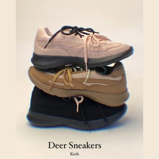KEDS DEER SNEAKERS-3col