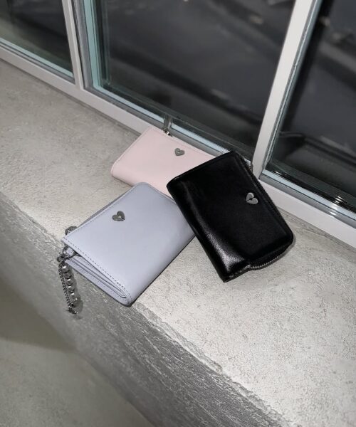 Alternative view of FENNEC HEARTY ZIPPER WALLET-3col