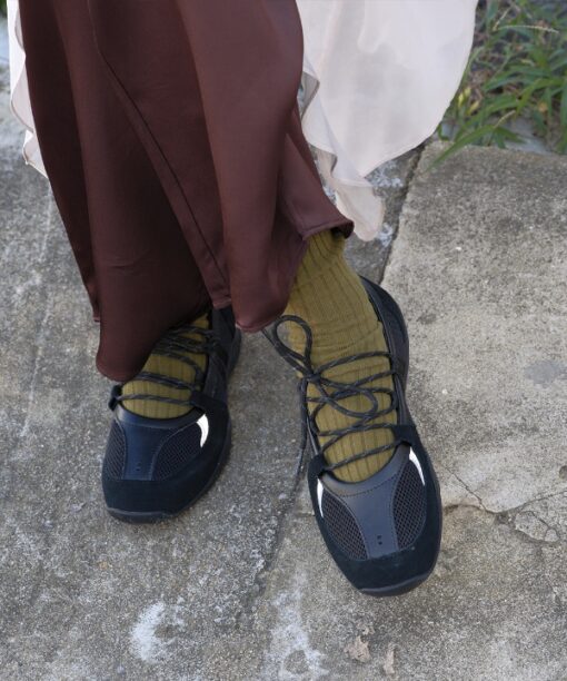 ROCKFISH WEATHERWEAR NICOLE WEAVING LACEUP SNEAKERS-4col - Image 9