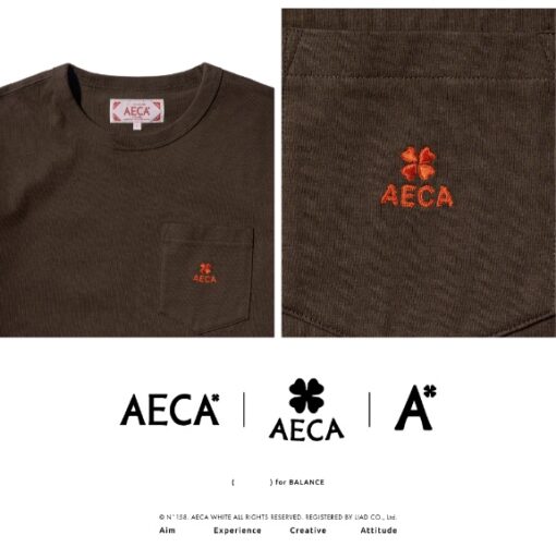 AECA EVERYDAY AECA CLOVER POCKET TEE-6col - Image 9