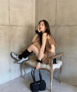 Alternative view of OTZ ROMARY LACE UP SNEAKERS-3 COLORS